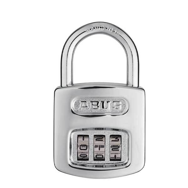 Abus: 160/40 C Steel/Chrome 3-Dial Resettable